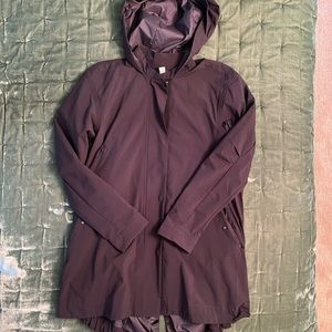 lululemon Black Rain Jacket